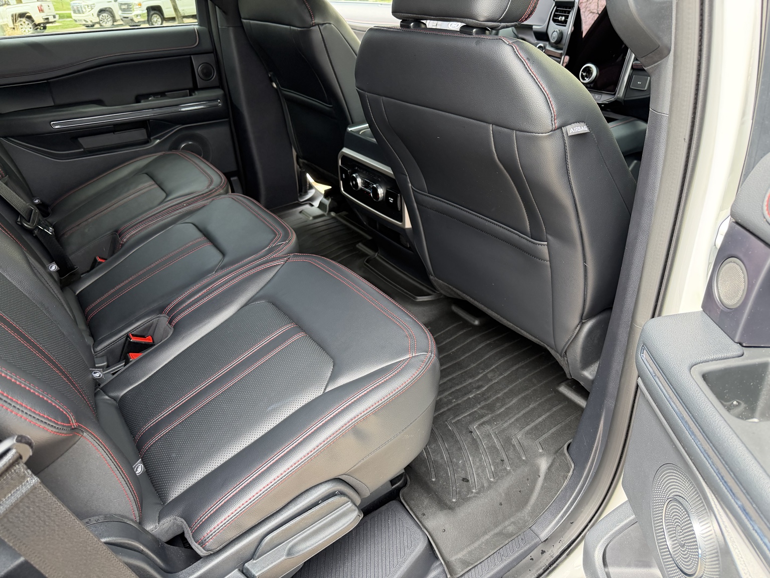 Ford Expedition rear cabin after interior detailing